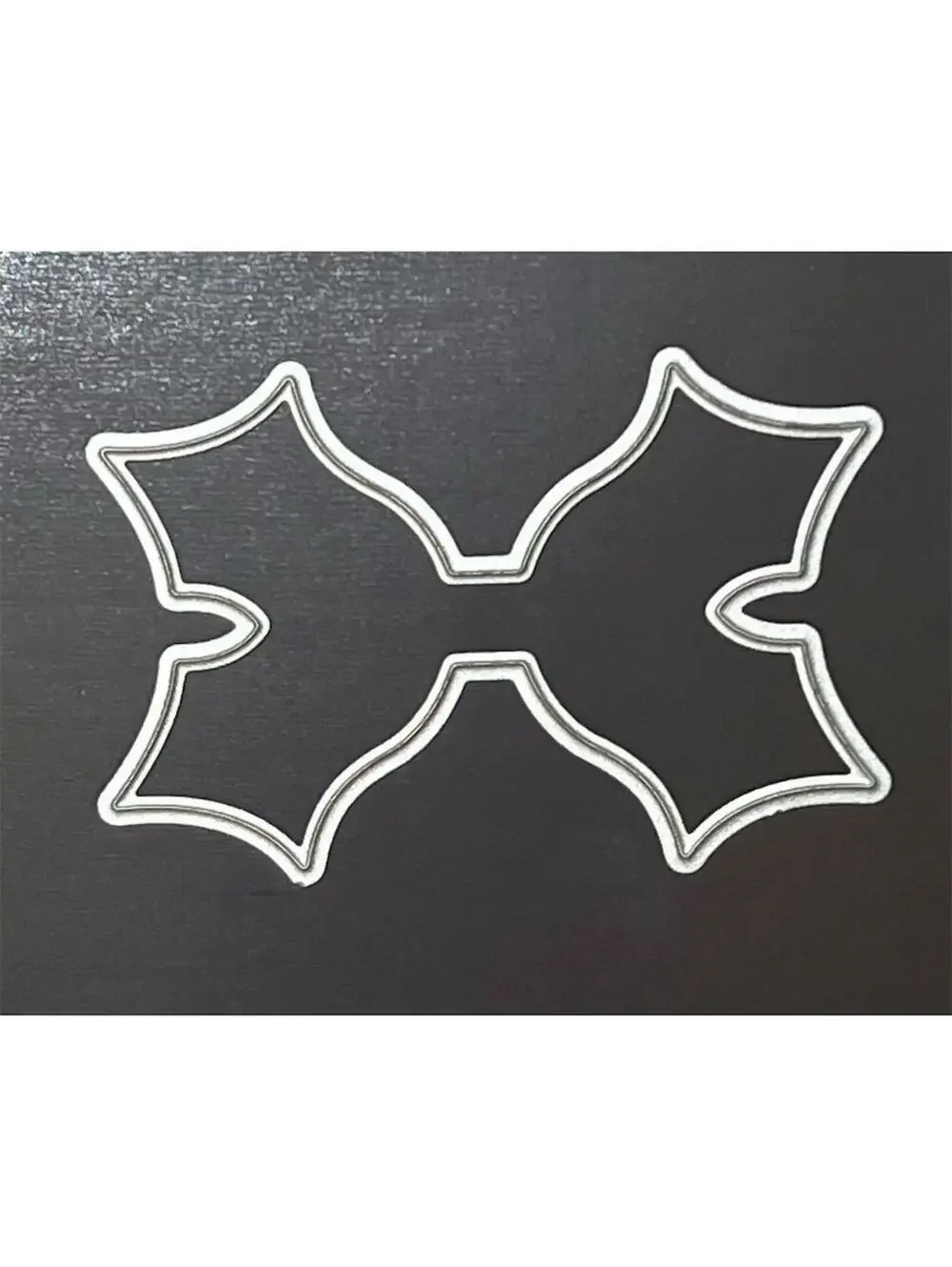 Christmas Holly Metal Cutting Die Scrapbooking Card Making Craft